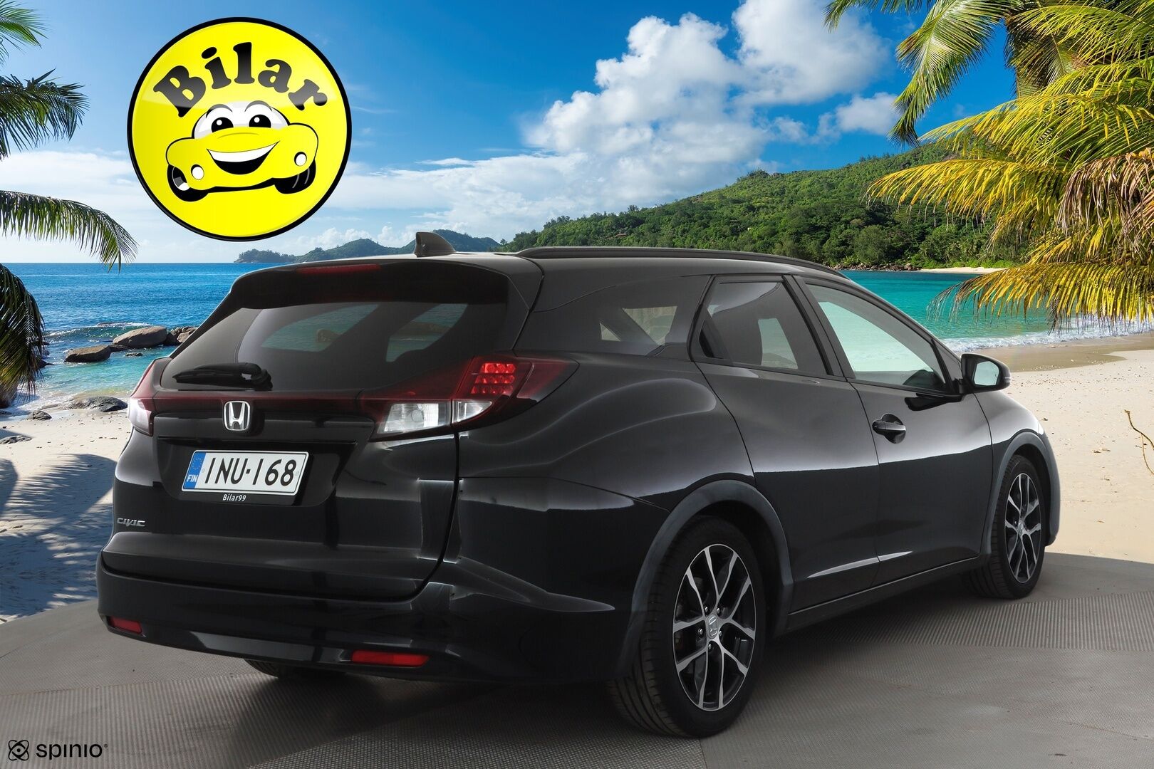 Honda Civic 2018 Tourer 1,8 Sport AT - | 1-om suomiauto | Vakkari | Kaistavahti | BSM | Navi | P.kamera | Lohko+sisälämmitin | Bluetooth | Aut. ilmastointi | 2x renkaat aluin | Hyvä huoltokirja | 
