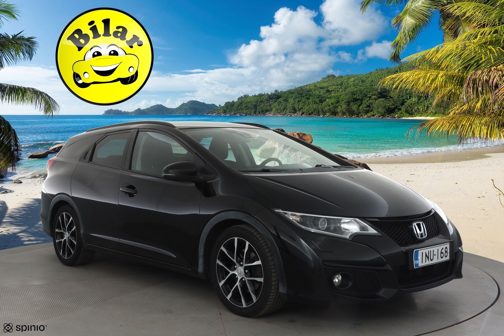 Honda Civic 2018 Tourer 1,8 Sport AT - | 1-om suomiauto | Vakkari | Kaistavahti | BSM | Navi | P.kamera | Lohko+sisälämmitin | Bluetooth | Aut. ilmastointi | 2x renkaat aluin | Hyvä huoltokirja | 