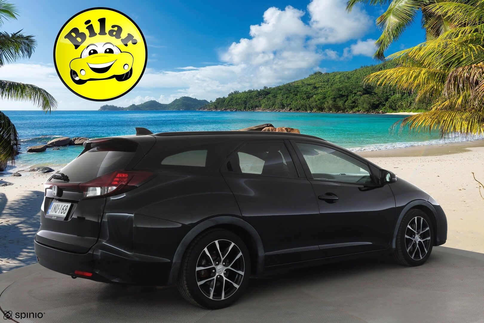 Honda Civic 2018 Tourer 1,8 Sport AT - | 1-om suomiauto | Vakkari | Kaistavahti | BSM | Navi | P.kamera | Lohko+sisälämmitin | Bluetooth | Aut. ilmastointi | 2x renkaat aluin | Hyvä huoltokirja | 