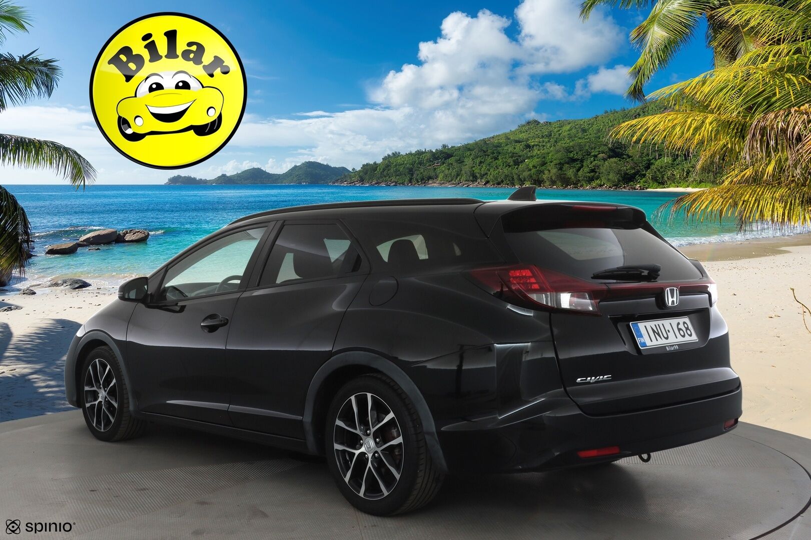 Honda Civic 2018 Tourer 1,8 Sport AT - | 1-om suomiauto | Vakkari | Kaistavahti | BSM | Navi | P.kamera | Lohko+sisälämmitin | Bluetooth | Aut. ilmastointi | 2x renkaat aluin | Hyvä huoltokirja | 