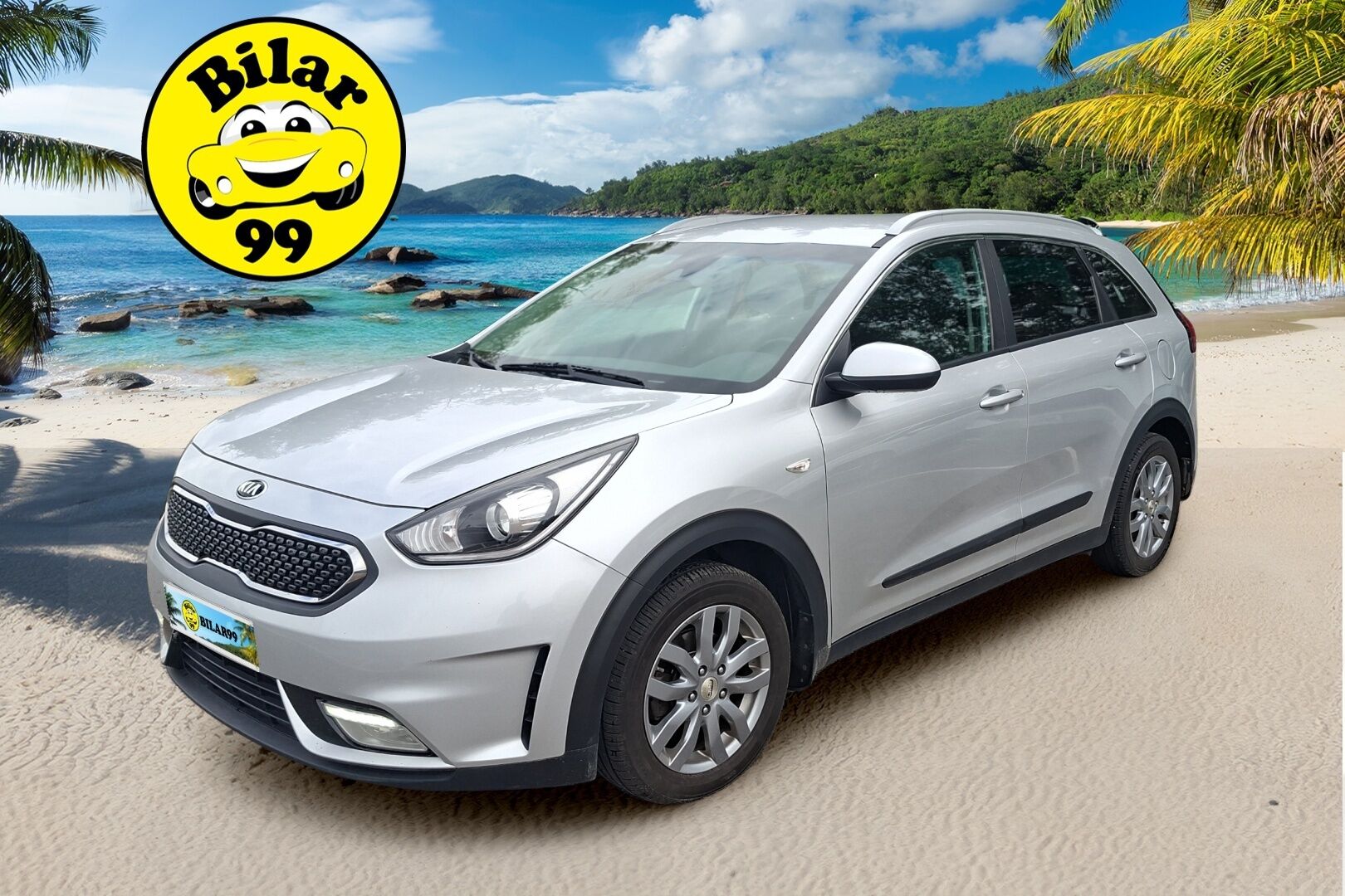 Kia Niro 2017 1,6 GDI Hybrid LX DCT - | Vakionopeudensäädin | LED-ajovalot | KeyLessGo - avaimeton kulku ja käynnistys | Kaistavahti | 