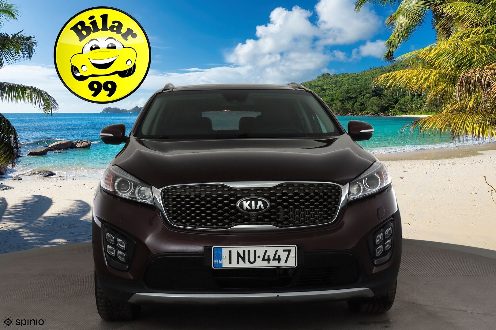 Kia Sorento 2017 2,2 CRDi AWD Business Luxury A/T 7P * ACC / Panorama / Koukku / Ilmastoidut nahat / Lohko+Sisä / 360° / Infinity * - Suomi-auto / Kahdet renkaat aluvanteilla / Huippuvarusteet