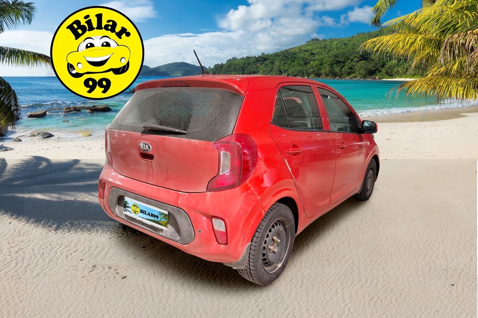 Kia Picanto 2018 1,0 ISG LX EcoDynamics *ALV / Ratinlämmitin / Tutka taakse* - Siistikuntoinen Alv-vähennyskelpoinen Suomiauto!