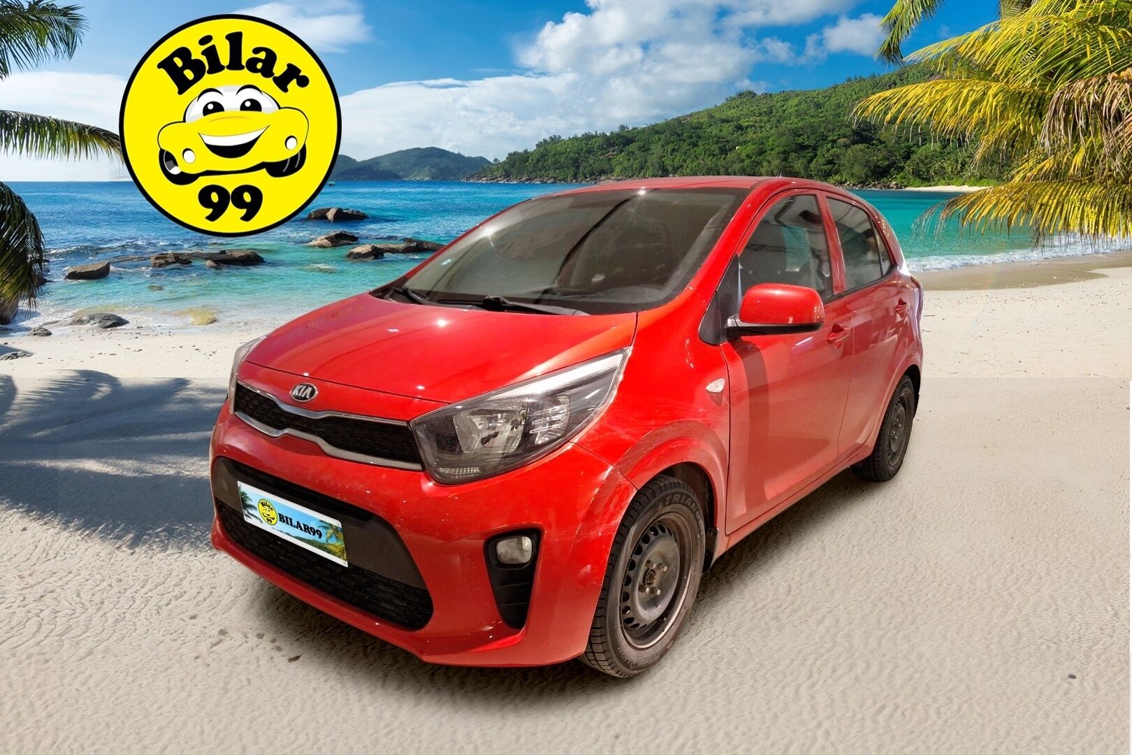Kia Picanto 2018 1,0 ISG LX EcoDynamics *ALV / Ratinlämmitin / Tutka taakse* - Siistikuntoinen Alv-vähennyskelpoinen Suomiauto!