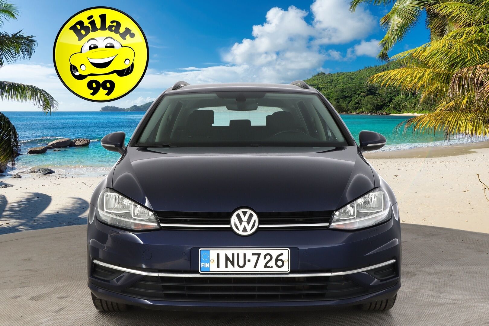 Volkswagen Golf 2018 Variant Comfortline 1,0 TSI 81 kW (110 hv) DSG-automaatti *ACC/  Kamera/  Appconnect/  Lohko* - Autossa 2x hyvät renkaat vanteineen, tutkat eteen ja taakse sekä juuri tehty määräaikashuolto + jakopää