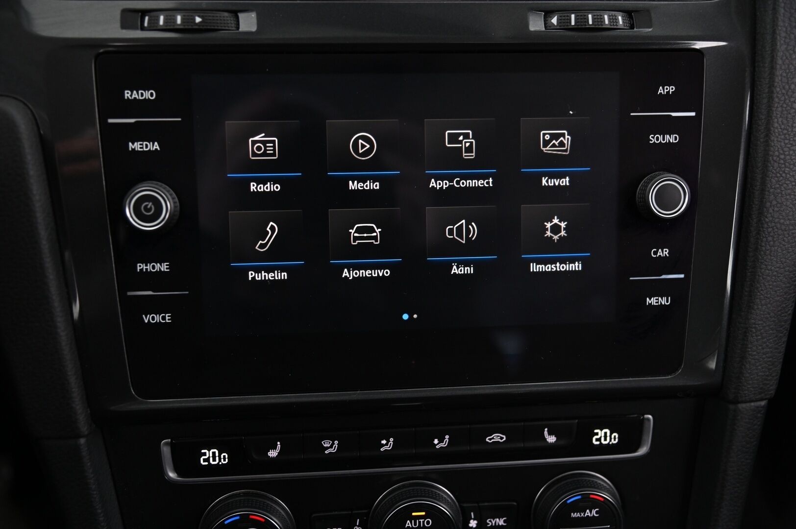 Volkswagen Golf 2018 Variant Comfortline 1,0 TSI 81 kW (110 hv) DSG-automaatti *ACC/  Kamera/  Appconnect/  Lohko* - Autossa 2x hyvät renkaat vanteineen, tutkat eteen ja taakse sekä juuri tehty määräaikashuolto + jakopää