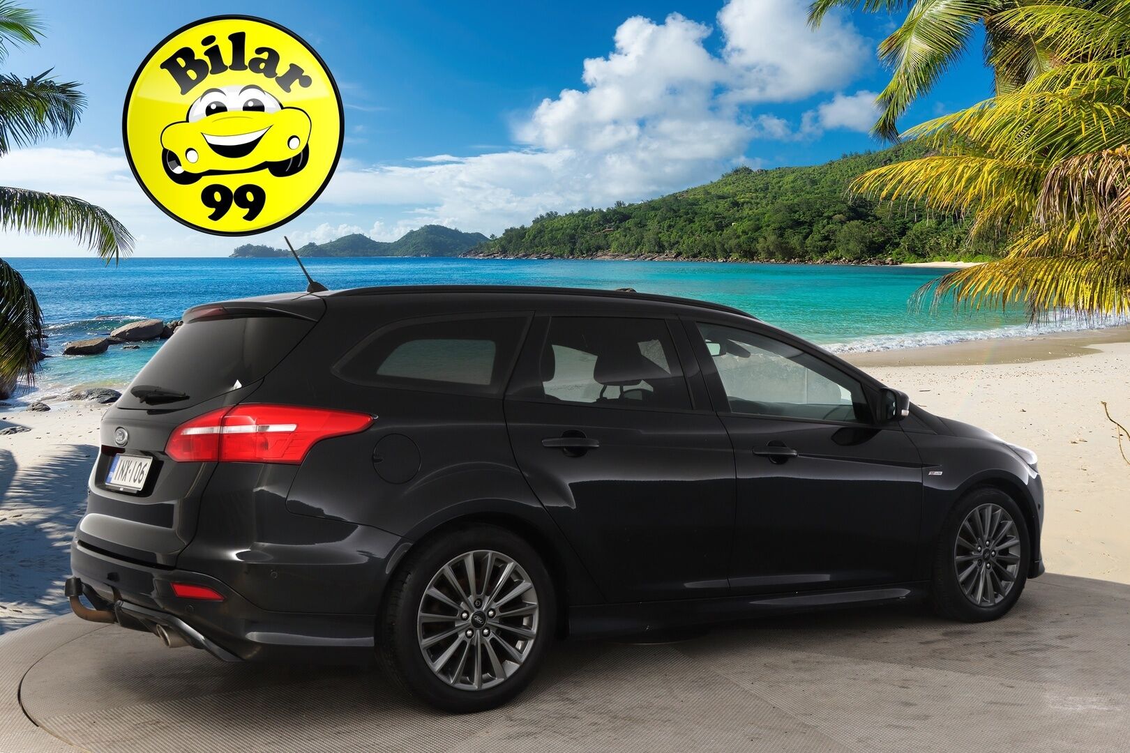 Ford Focus 2017 2,0 TDCi 150 hv Start/Stop M6 ST-Line Wagon *Suomi-auto / LED / Koukku / BT / Jakopää tehty!* - *Kahdet renkaat alumiinivanteilla!*