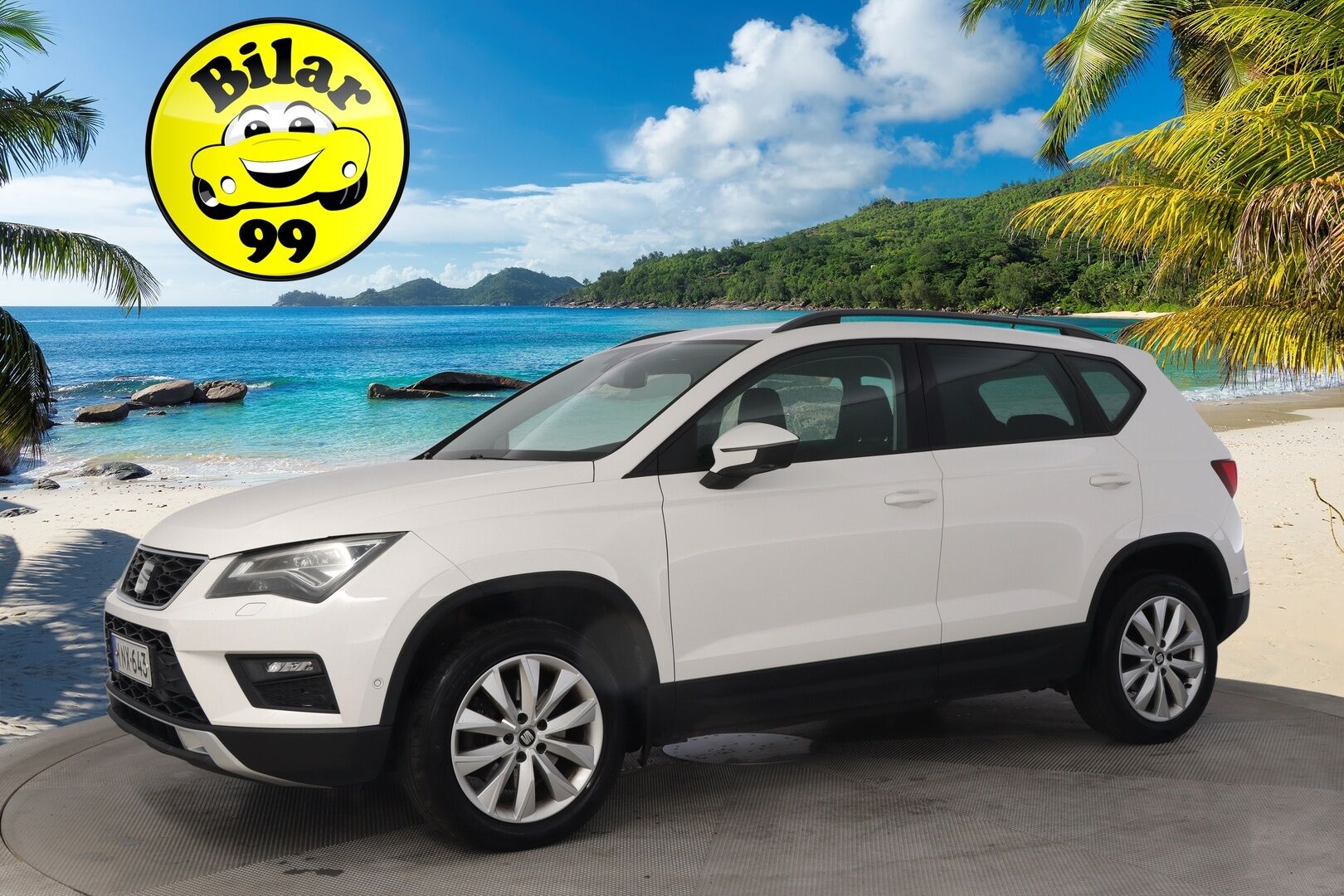 Seat Ateca 2017 1,4 TSI 150 ACT Style DSG / Webasto / Blis / Koukku / Adapti. vakkari / Kaistavahti /