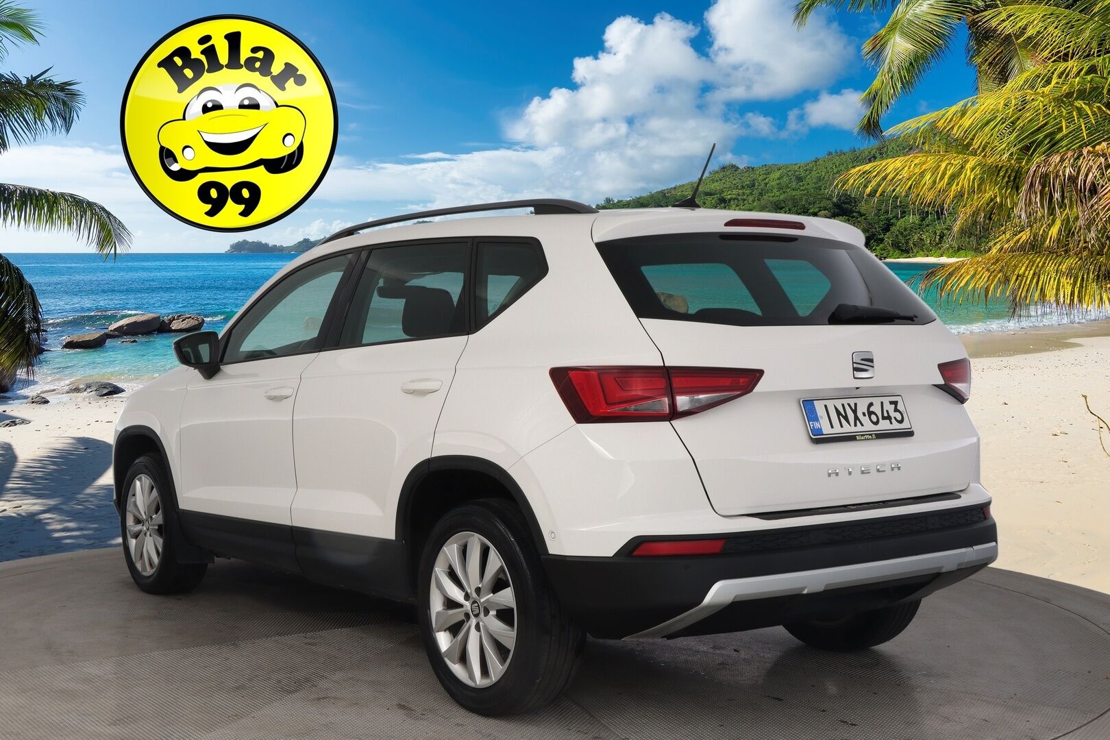 Seat Ateca 2017 1,4 TSI 150 ACT Style DSG / Webasto / Blis / Koukku / Adapti. vakkari / Kaistavahti / - *Siisti / 2x renkaat* - Osta nyt, maksa vasta ensi vuonna