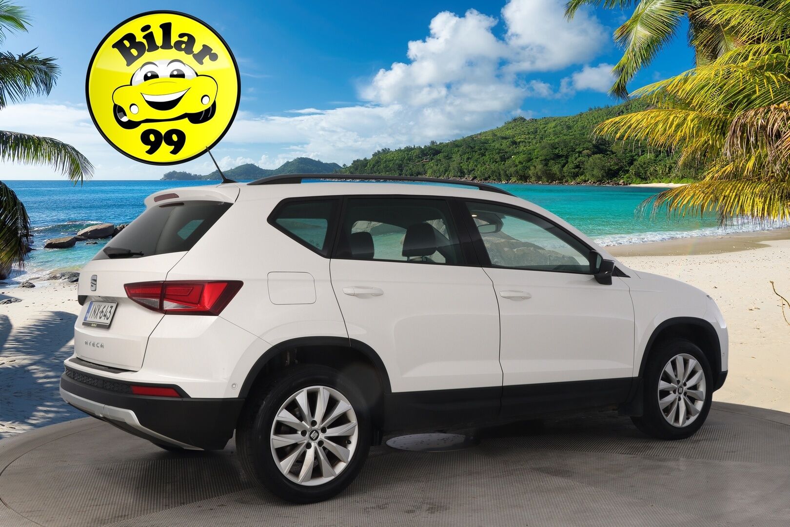 Seat Ateca 2017 1,4 TSI 150 ACT Style DSG / Webasto / Blis / Koukku / Adapti. vakkari / Kaistavahti /