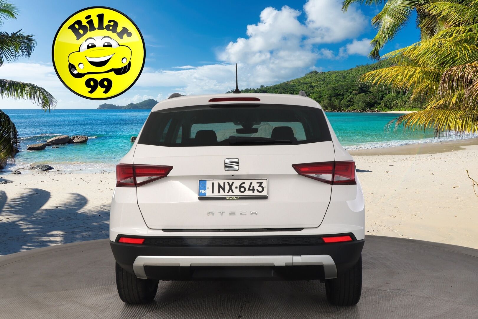 Seat Ateca 2017 1,4 TSI 150 ACT Style DSG / Webasto / Blis / Koukku / Adapti. vakkari / Kaistavahti / - *Siisti / 2x renkaat* - Osta nyt, maksa vasta ensi vuonna