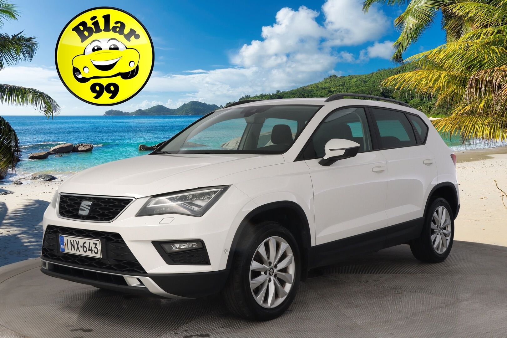 Seat Ateca 2017 1,4 TSI 150 ACT Style DSG / Webasto / Blis / Koukku / Adapti. vakkari / Kaistavahti /