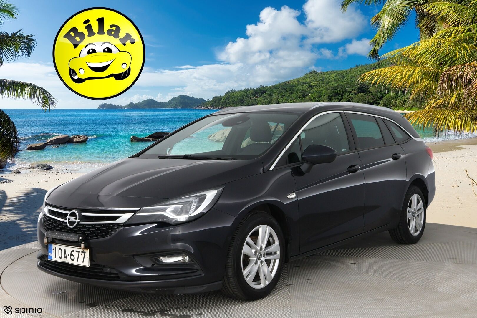 Opel Astra 2018 Sports Tourer Innovation 1,4 Turbo Start/Stop 110kW AT6 - | Matrix | Webasto | Ilmastoidut AGR Sporttinahat | Kulj. hieronta | Muistipenkki | P.kamera | Apple & Android | BSM | Keyless | Navi | 2x renkaat aluin | 