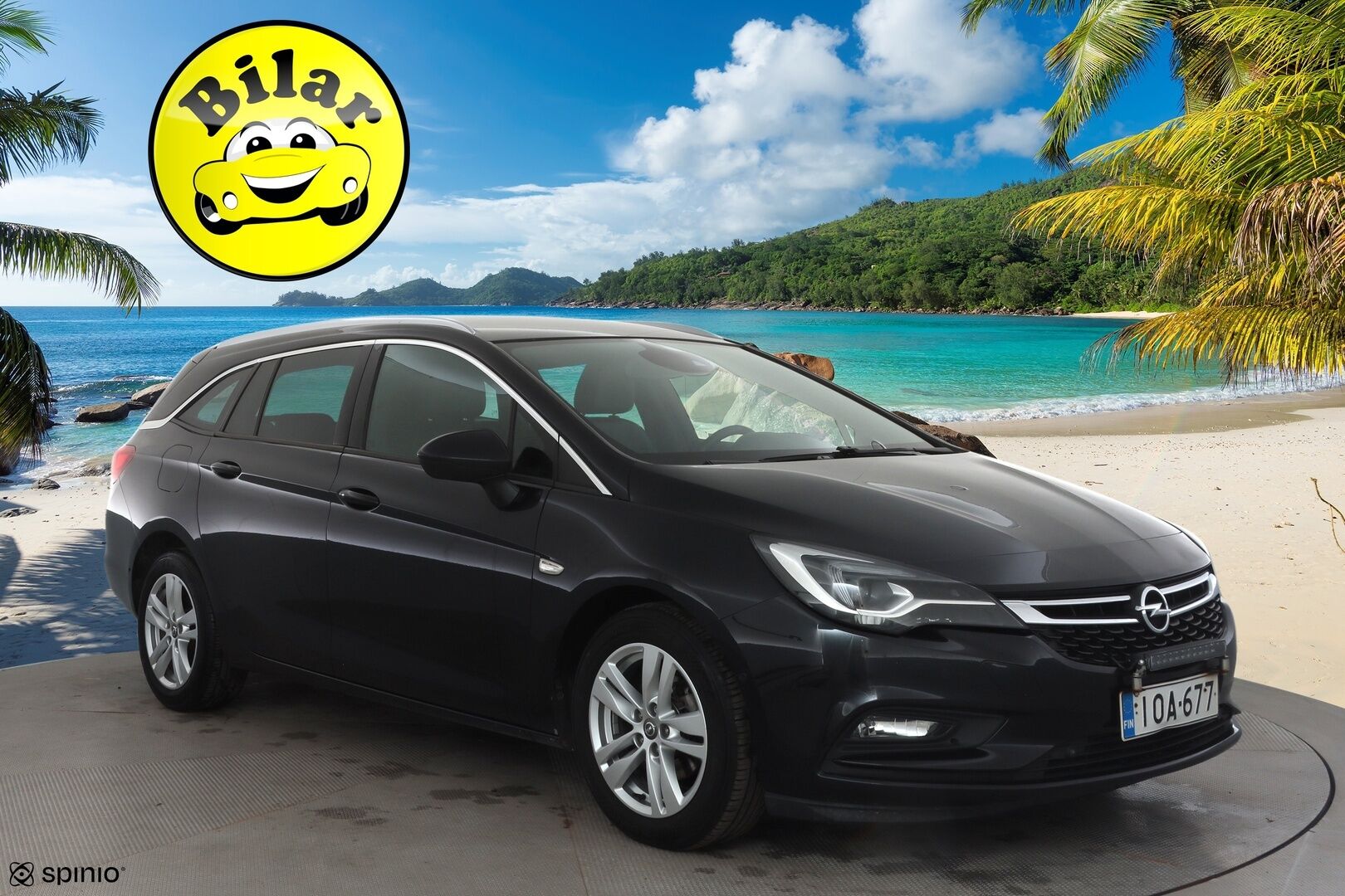 Opel Astra 2018 Sports Tourer Innovation 1,4 Turbo Start/Stop 110kW AT6 - | Matrix | Webasto | Ilmastoidut AGR Sporttinahat | Kulj. hieronta | Muistipenkki | P.kamera | Apple & Android | BSM | Keyless | Navi | 2x renkaat aluin | 