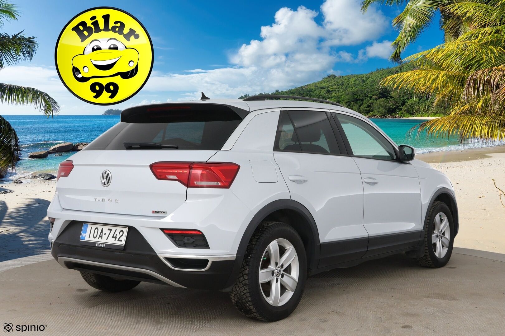 Volkswagen T-Roc 2018 Style 2,0 TDI SCR 110 kW 4MOTION DSG * ACC / P.kamera / Webasto / LED / Kaistavahti * - Suomi-auto / Kahdet renkaat aluvanteilla - HULLUT AVAJAISHULINAT KORKOTARJOUS 3,29 %
