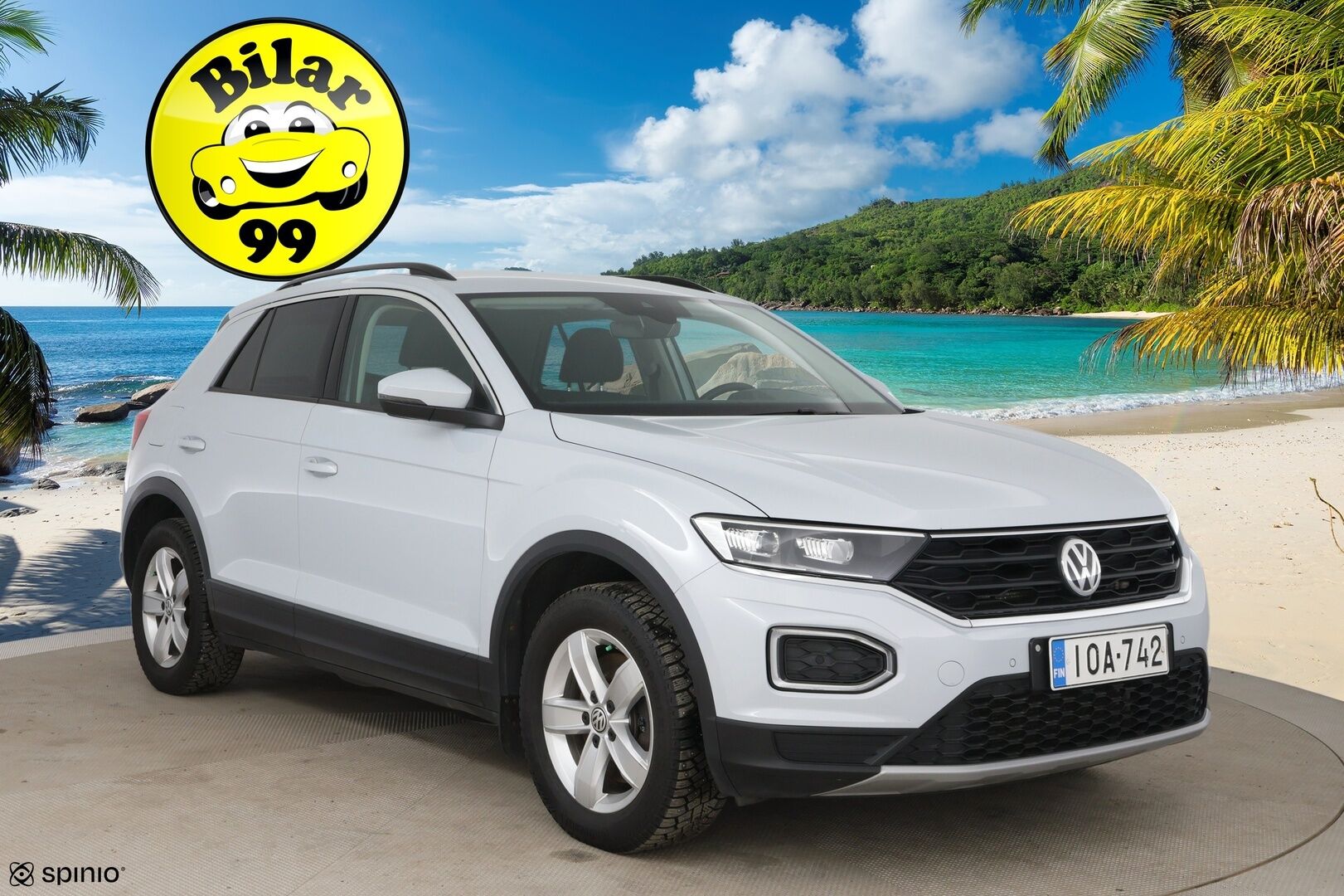 Volkswagen T-Roc 2018 Style 2,0 TDI SCR 110 kW 4MOTION DSG * ACC / P.kamera / Webasto / LED / Kaistavahti * - Suomi-auto / Kahdet renkaat aluvanteilla - HULLUT AVAJAISHULINAT KORKOTARJOUS 3,29 %