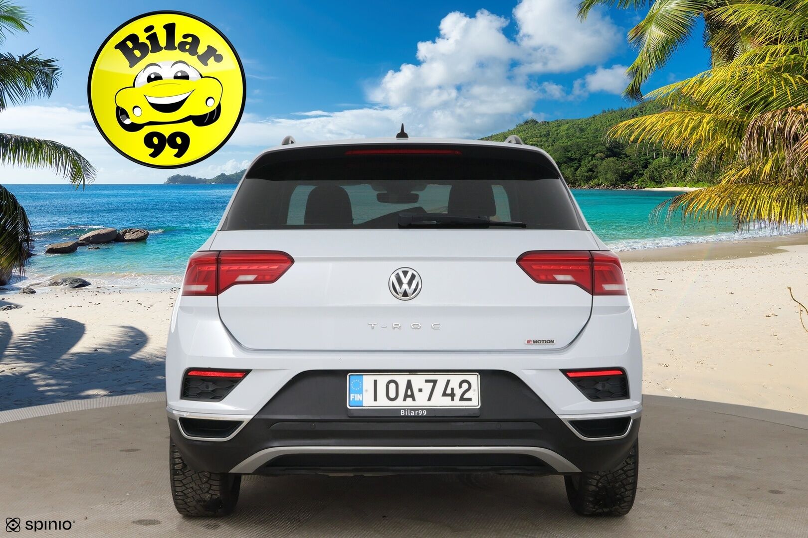 Volkswagen T-Roc 2018 Style 2,0 TDI SCR 110 kW 4MOTION DSG * ACC / P.kamera / Webasto / LED / Kaistavahti * - Suomi-auto / Kahdet renkaat aluvanteilla - HULLUT AVAJAISHULINAT KORKOTARJOUS 3,29 %
