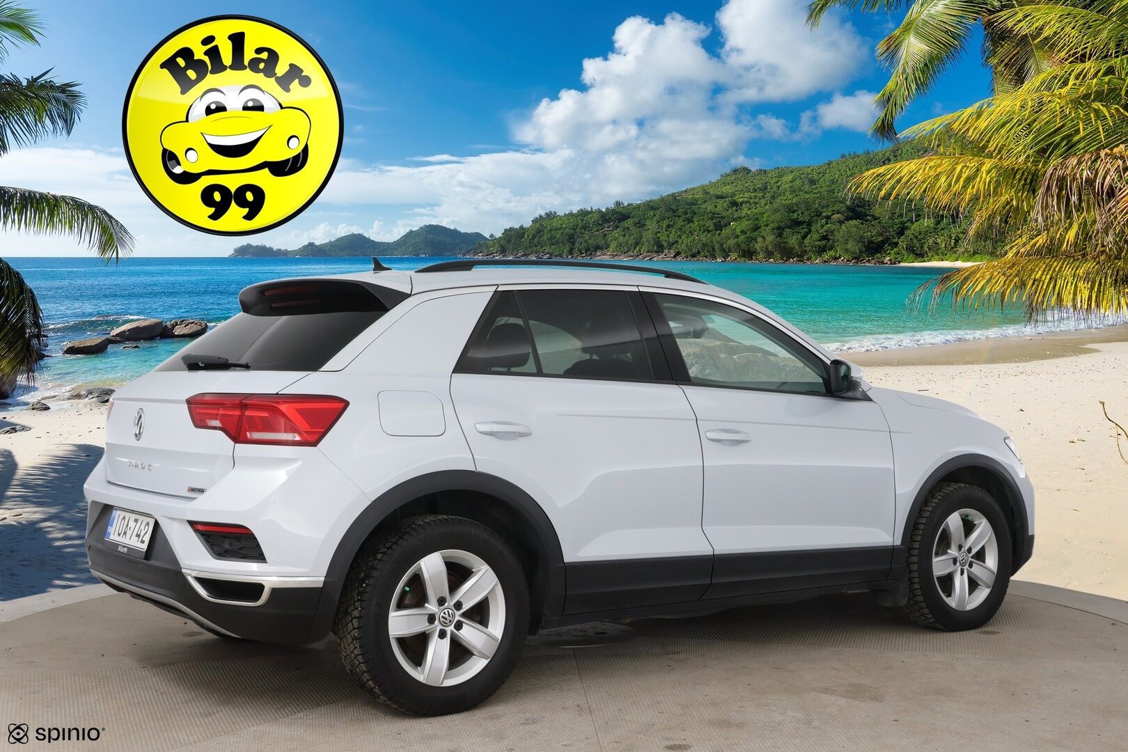 Volkswagen T-Roc 2018 Style 2,0 TDI SCR 110 kW 4MOTION DSG * ACC / P.kamera / Webasto / LED / Kaistavahti * - Suomi-auto / Kahdet renkaat aluvanteilla - HULLUT AVAJAISHULINAT KORKOTARJOUS 3,29 %