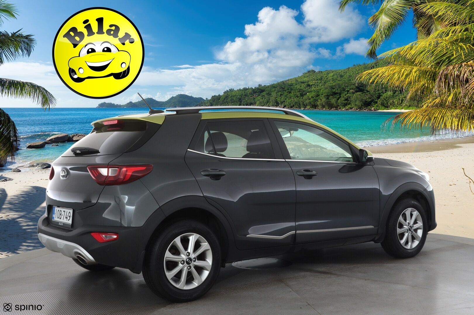 Kia Stonic 2018 1,2 ISG EX Design EcoDynamics - | P.kamera | Vakkari | Puolinahat | Autom. ilmastointi | Lämm. ratti | Apple & Android | 2x renkaat aluvantein | 