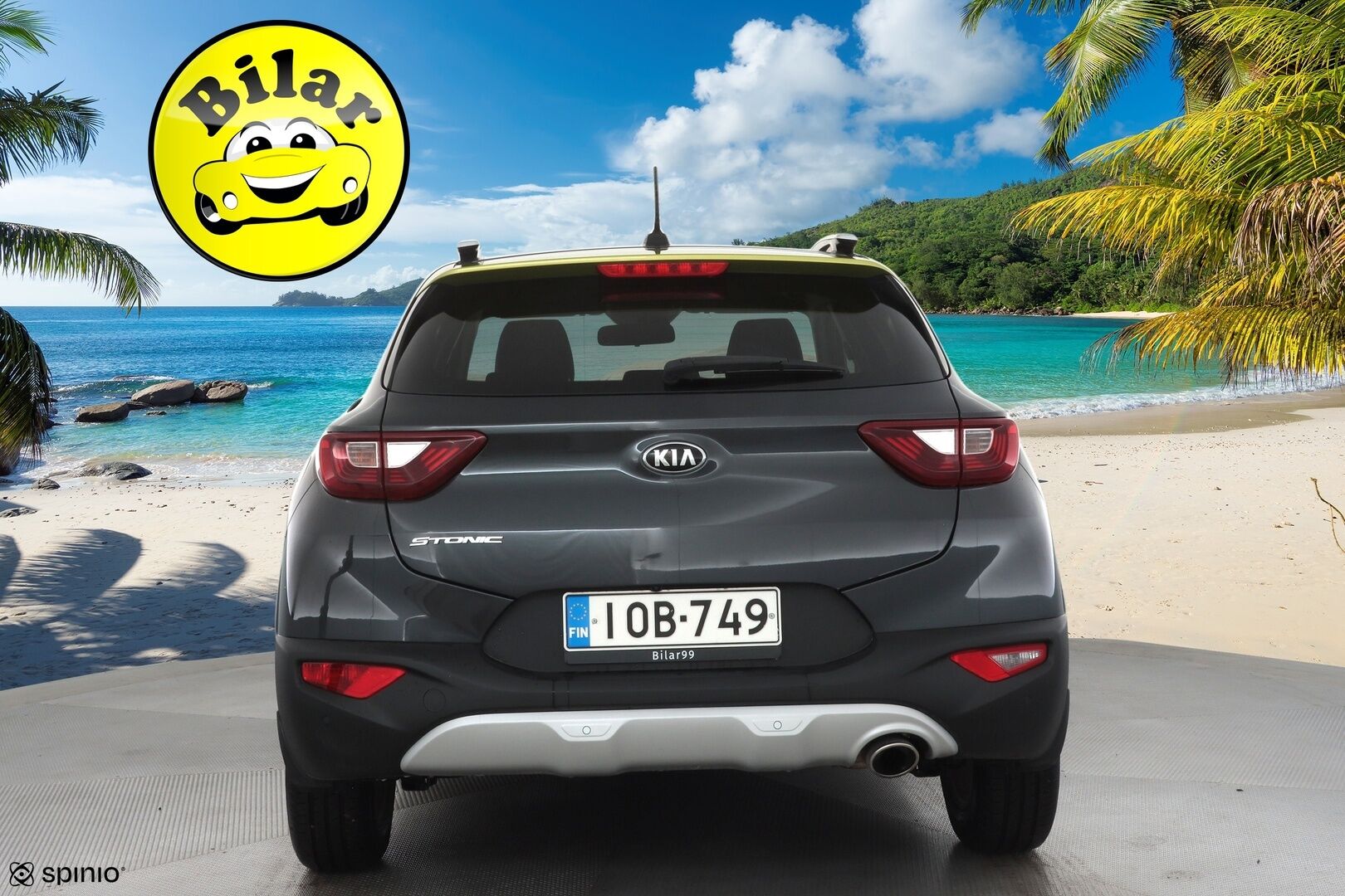 Kia Stonic 2018 1,2 ISG EX Design EcoDynamics - | P.kamera | Vakkari | Puolinahat | Autom. ilmastointi | Lämm. ratti | Apple & Android | 2x renkaat aluvantein | 