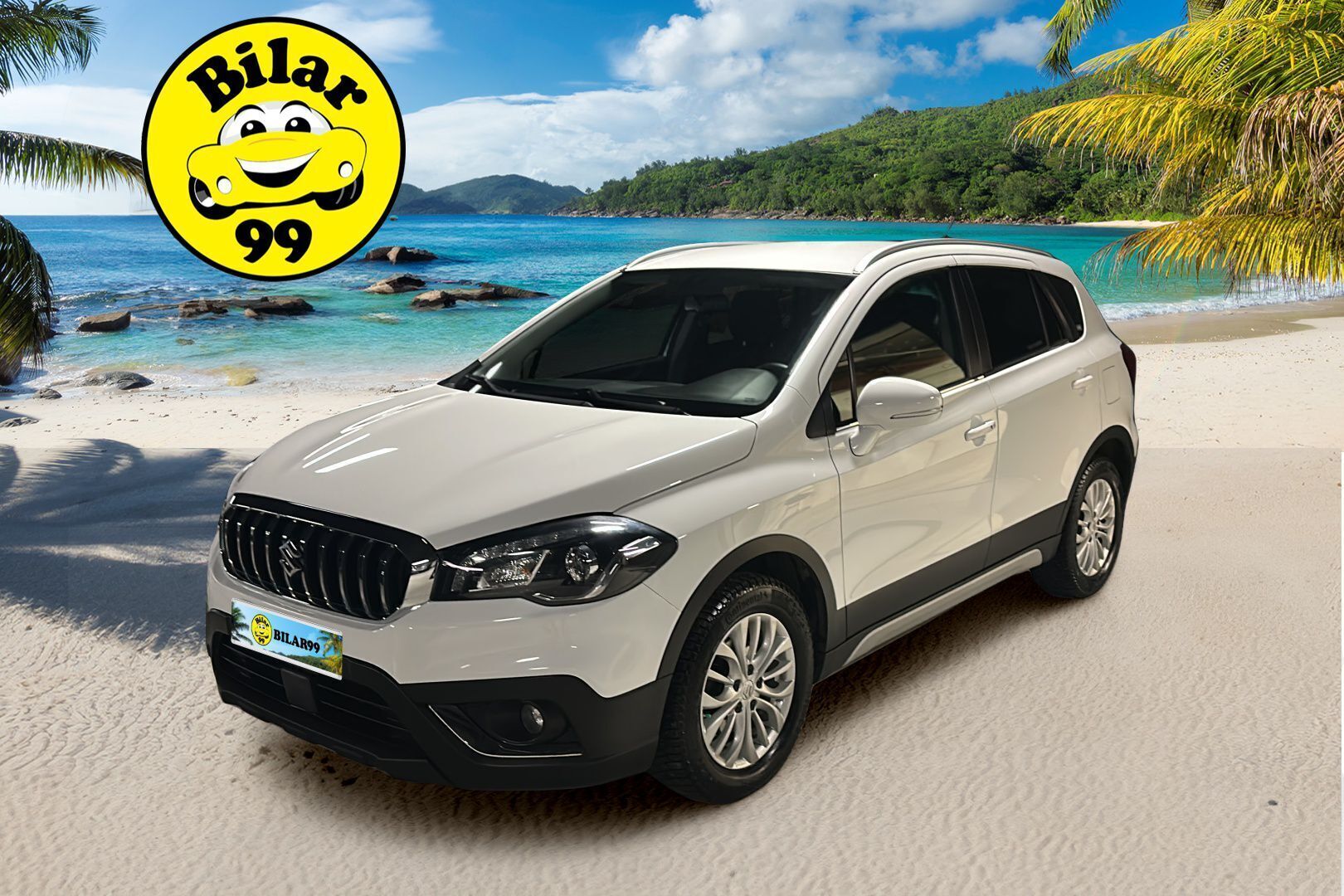 Suzuki SX4 S-Cross 2018 112 BOOSTERJET 4WD GL+ 6AT / P-Kamera / 2 Renkaat / Vakkari - Hyvin huollettu! / Fiksu neliveto / Todella siisti!