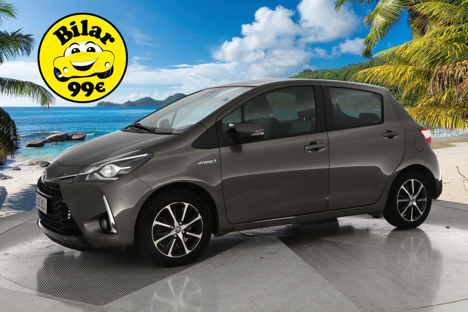 Toyota Yaris 2018 1,5 Hybrid Active *Kamera / Vakkari / Navi / Lohko* - Juuri Huollettu / 2x renkaat / LED lisävalo / Avaimeton käynnistys - HULLUT AVAJAISHULINAT KORKOTARJOUS 3,29 %