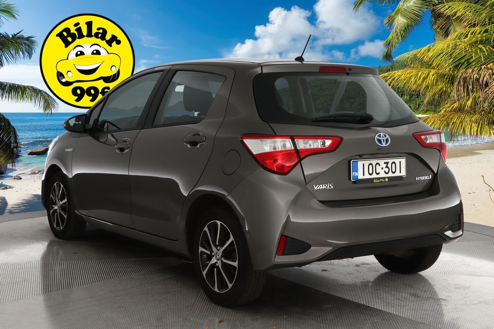 Toyota Yaris 2018 1,5 Hybrid Active *Kamera / Vakkari / Navi / Lohko* - Juuri Huollettu / 2x renkaat / LED lisävalo / Avaimeton käynnistys - HULLUT AVAJAISHULINAT KORKOTARJOUS 3,29 %