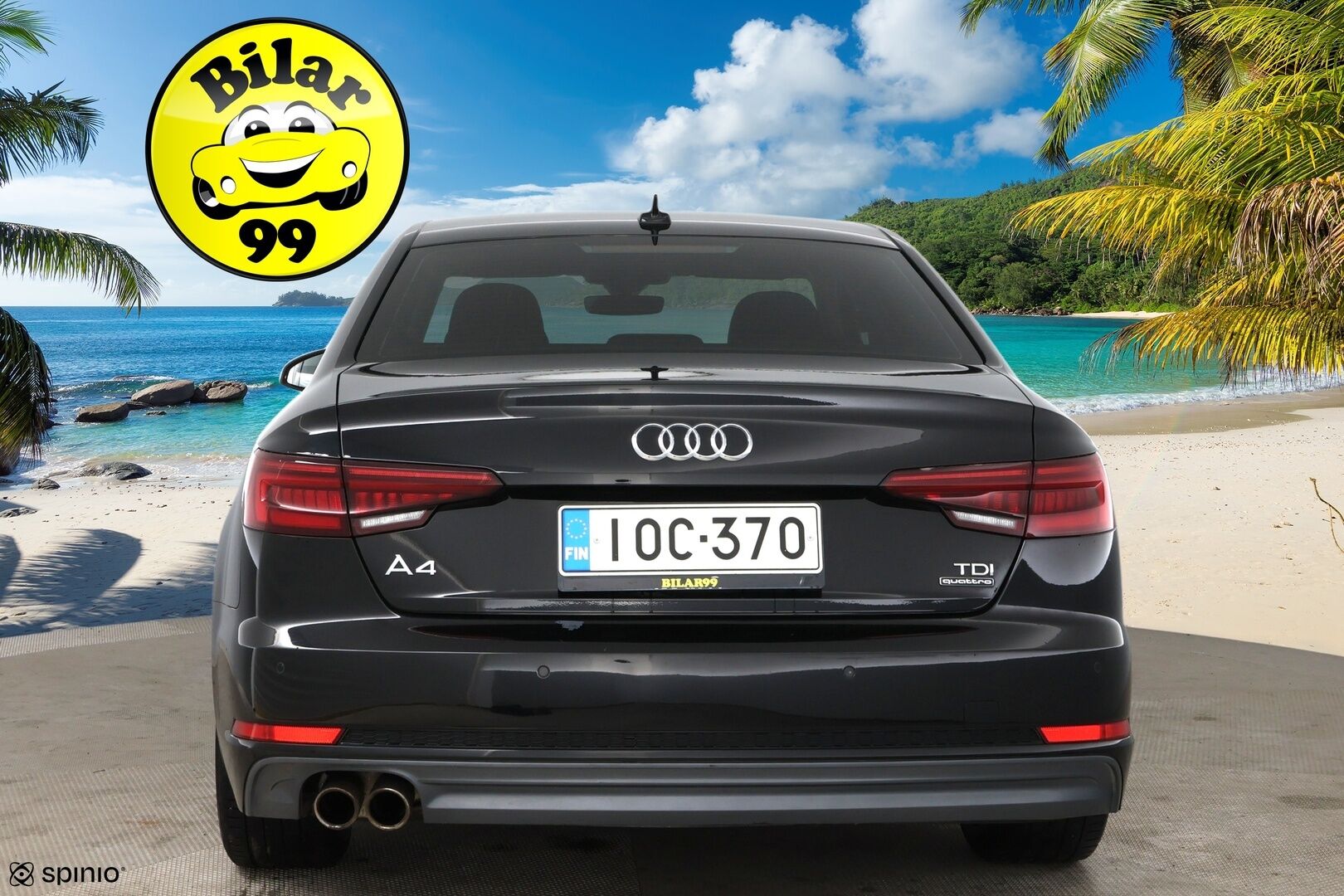 Audi A4 2018 Sedan Business Comfort S line Edition 2,0 TDI 140 kW quattro S tronic / Matrix-LED / Webasto / Alletaittuva koukku / Vakkari - Jakopää tehty / Hyvä huoltohistoria / - HULLU BLACKWEEK KORKOTARJOUS 2,49%