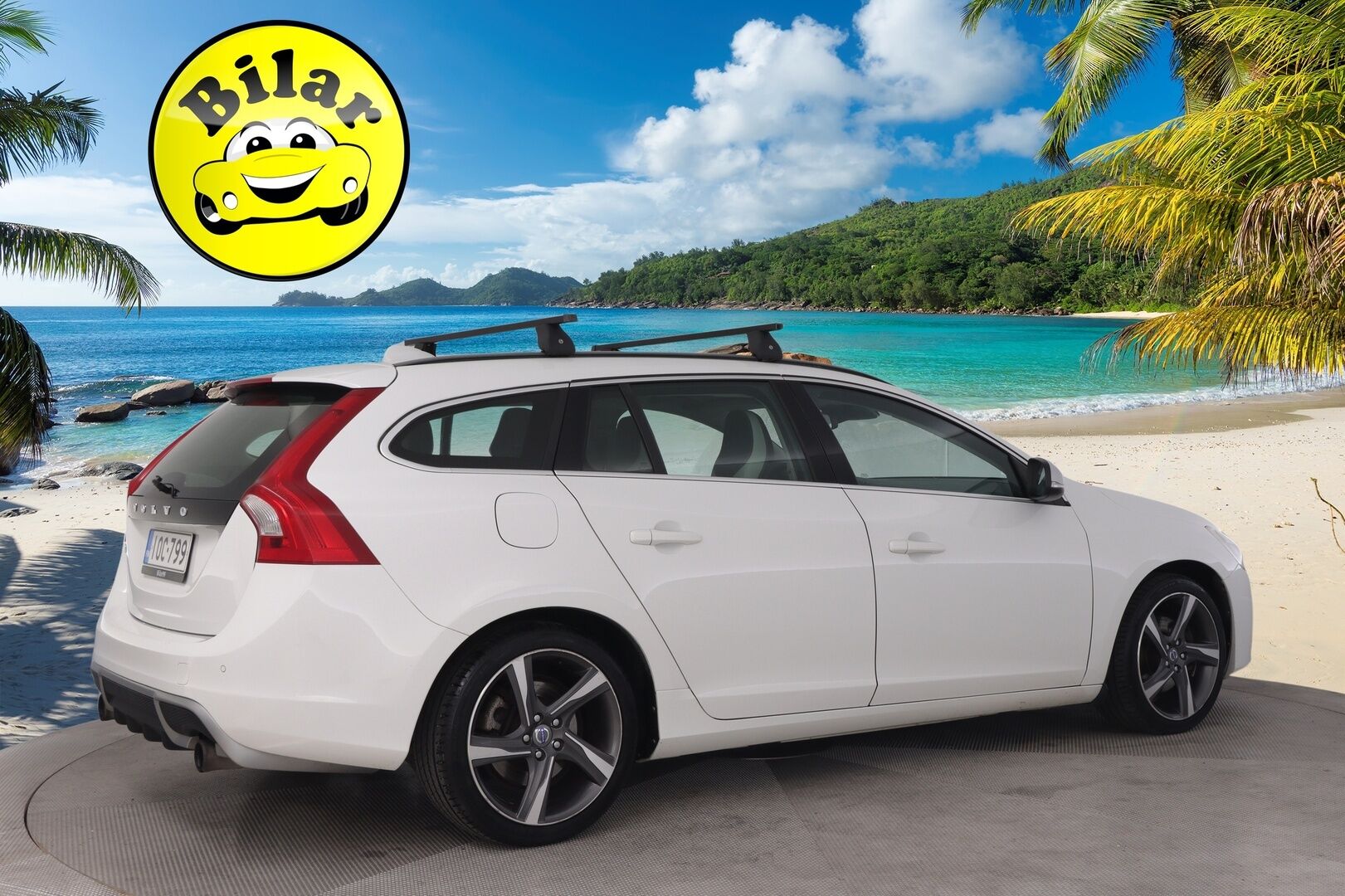 Volvo V60 2012 T3 R-Design - Huippusiisti | Lohko | Vakkari | BT | Kattokaiteet | 2x renkaat aluvanteilla