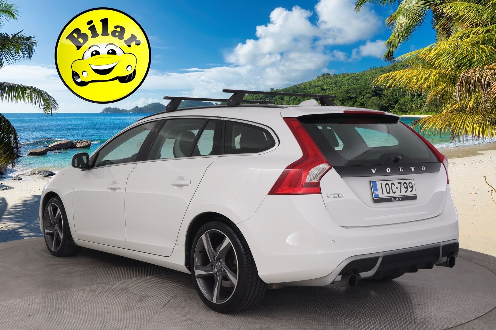 Volvo V60 2012 T3 R-Design - Huippusiisti | Lohko | Vakkari | BT | Kattokaiteet | 2x renkaat aluvanteilla