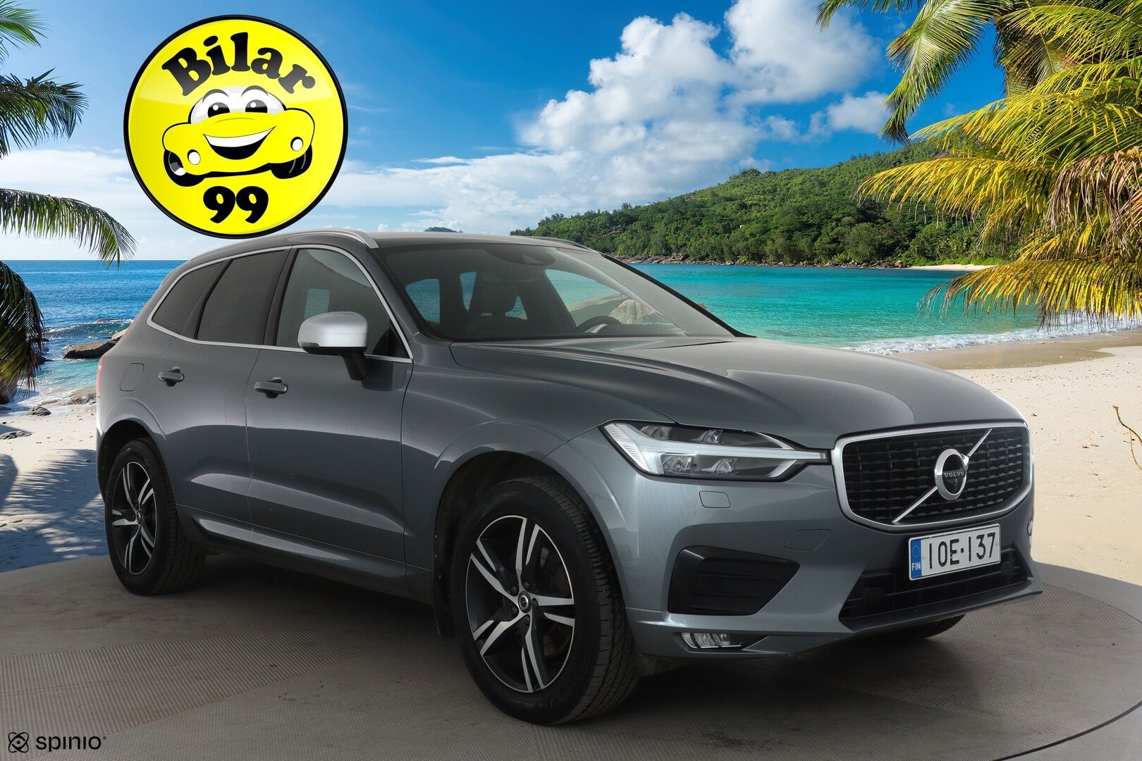 Volvo XC60 2018 D4 AWD R-Design aut (B) *ACC / 360° / Muistipenkki / Full LED / Webasto / Navi / Koukku / Sporttipenkit / BLIS* - Suomi-auto / Kahdet renkaat aluvanteilla