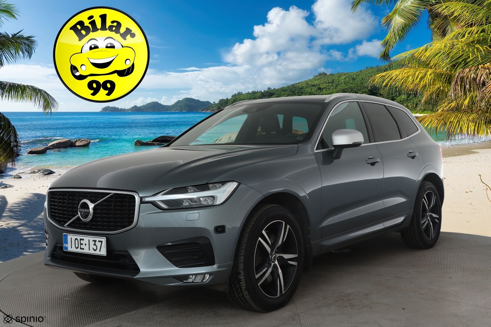 Volvo XC60 2018 D4 AWD R-Design aut (B) *ACC / 360° / Muistipenkki / Full LED / Webasto / Navi / Koukku / Sporttipenkit / BLIS* - Suomi-auto / Kahdet renkaat aluvanteilla