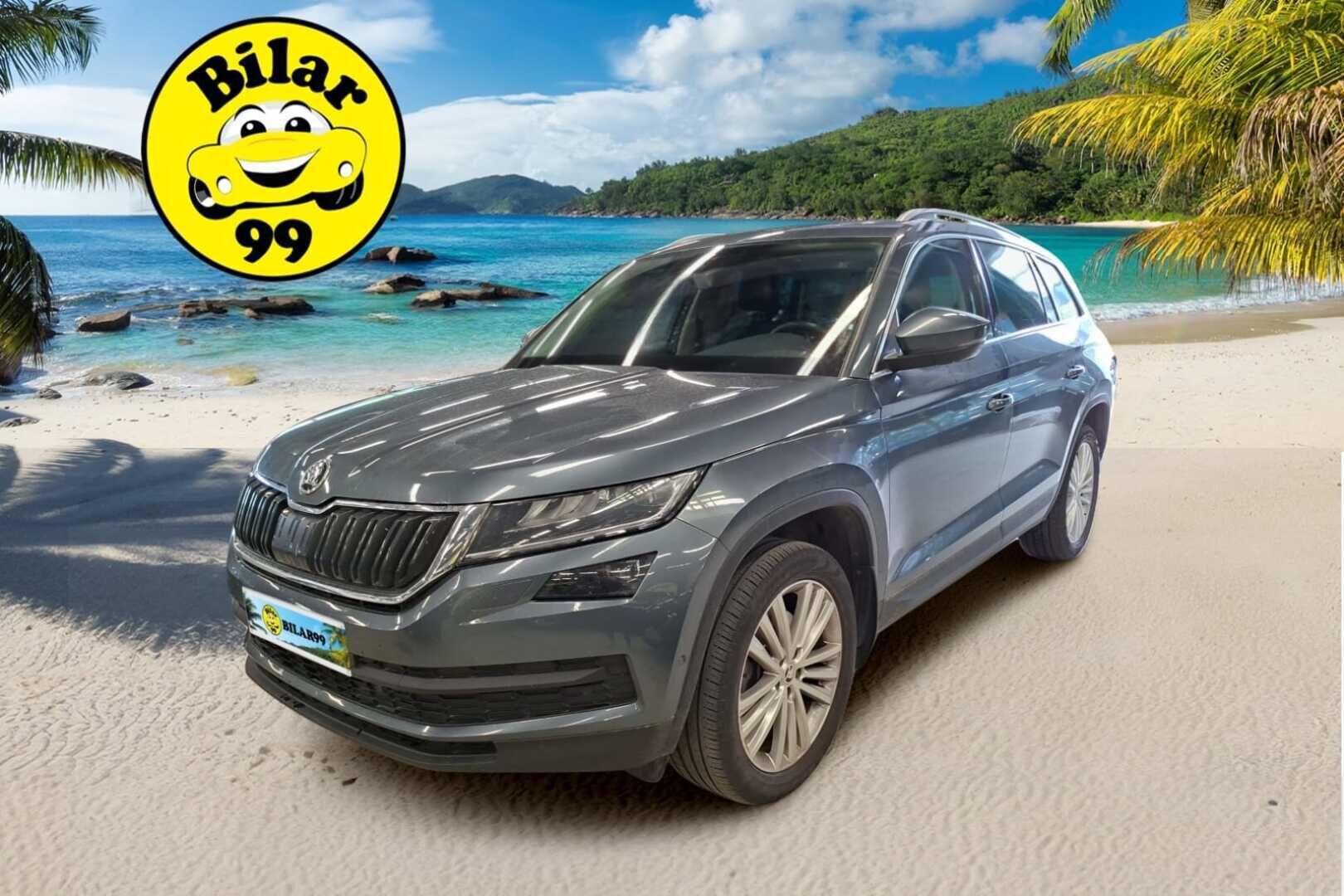 Skoda Kodiaq 2018 2,0 TSI 4x4 Style DSG Autom. - | Adaptiivinen vakionopeudensäädin | Keyless | 360-kamera | Taittuva koukku | 7-paikkainen | Sähkösäätöiset muistipenkit | 
