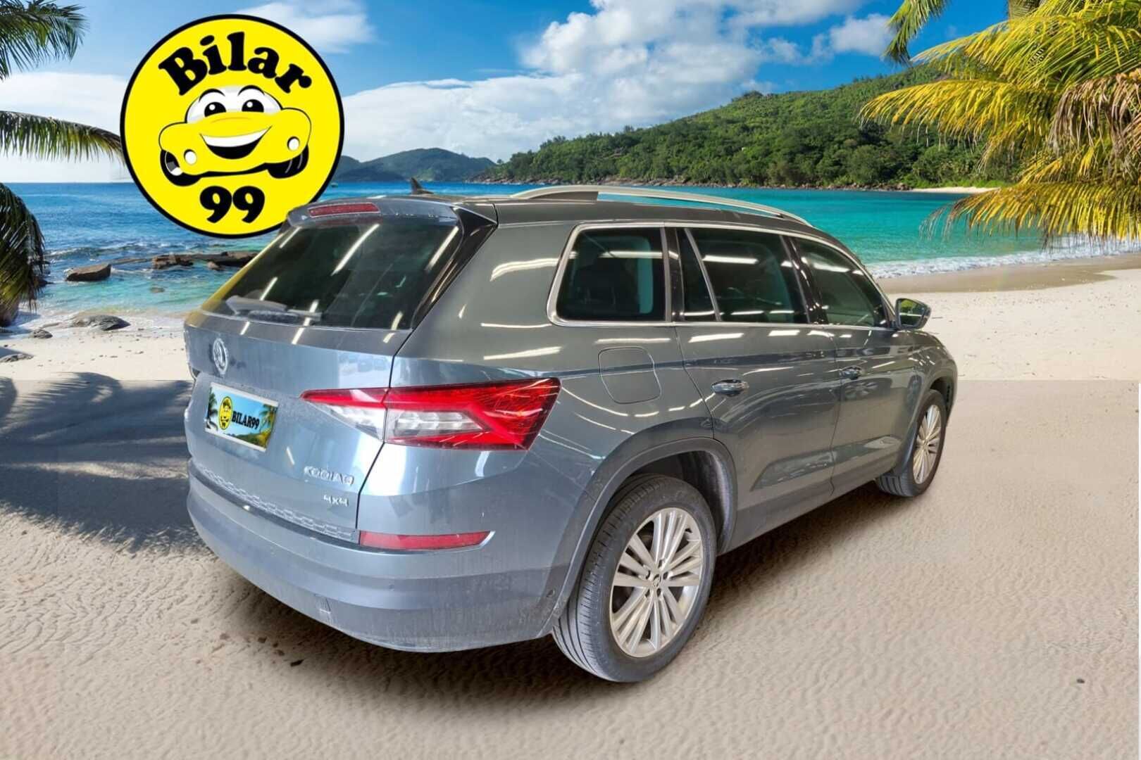 Skoda Kodiaq 2018 2,0 TSI 4x4 Style DSG Autom. - | Adaptiivinen vakionopeudensäädin | Keyless | 360-kamera | Taittuva koukku | 7-paikkainen | Sähkösäätöiset muistipenkit | 
