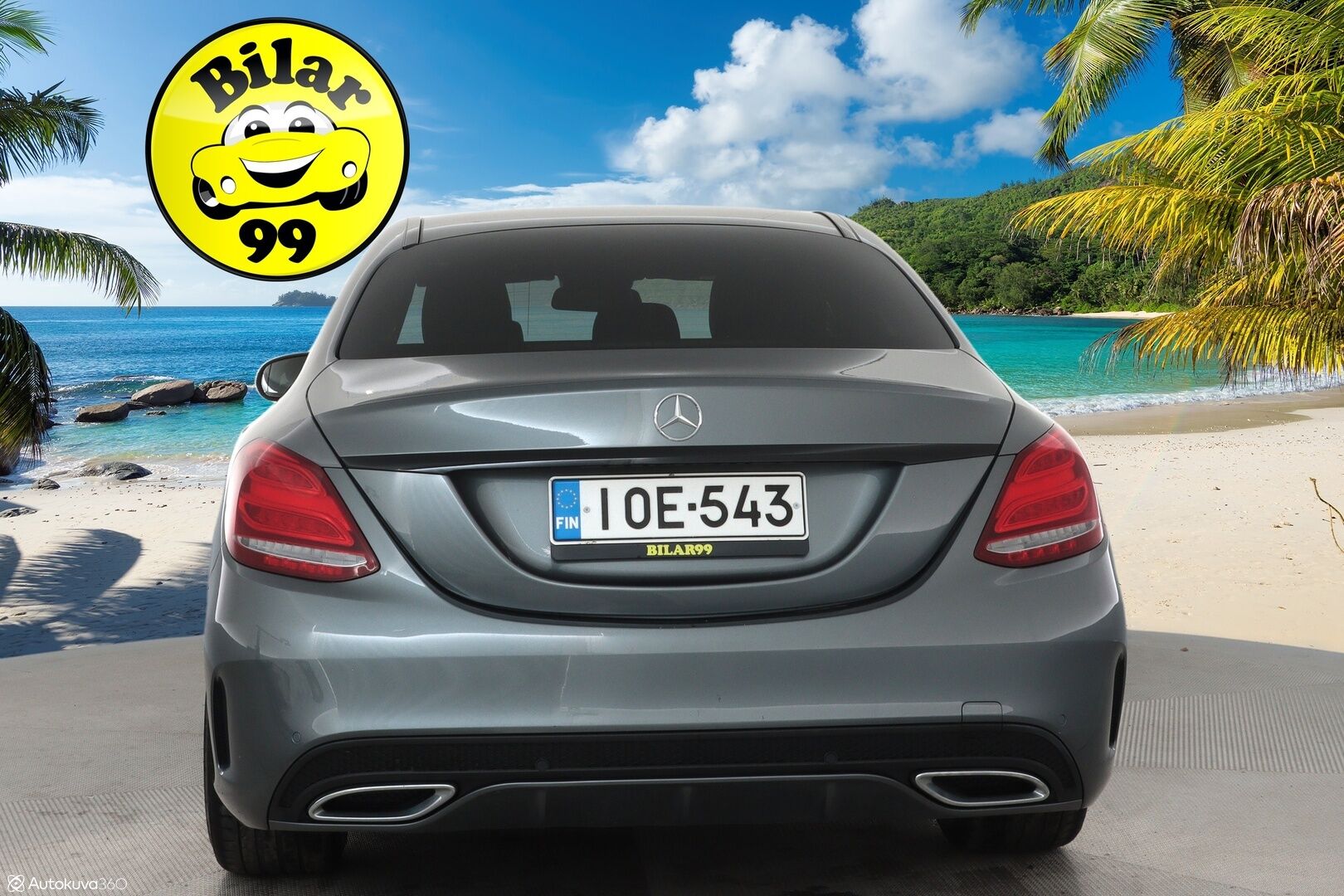 Mercedes-Benz C 2018 220 d A AMG Premium Edition - Webasto / Burmester / Panorama / LED High Performance / Nahkasisusta / Comand Navi / Tulossa Tampereelle!