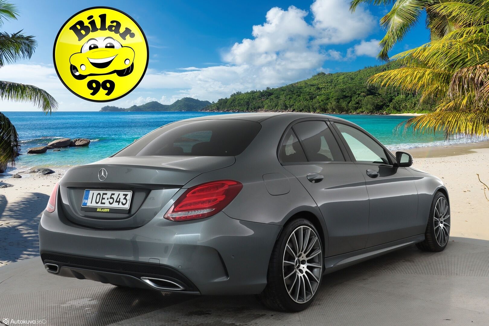 Mercedes-Benz C 2018 220 d A AMG Premium Edition - Webasto / Burmester / Panorama / LED High Performance / Nahkasisusta / Comand Navi / Tulossa Tampereelle!