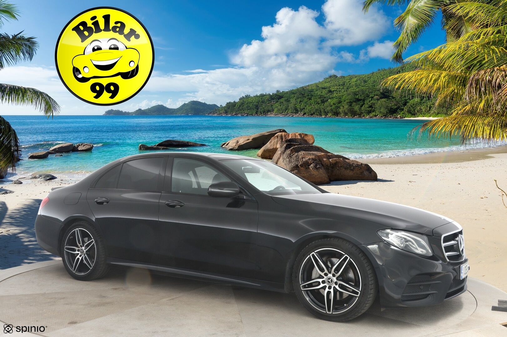 Mercedes-Benz E 2017 220 d AMG Sedan  **Kamera / Kattoluukku / Nahka-Alcantra / Ambient- valot** - Kahdet hyvät renkaat ja hyvä huoltohistoria / Lohko sisähaaralla / Navigointi