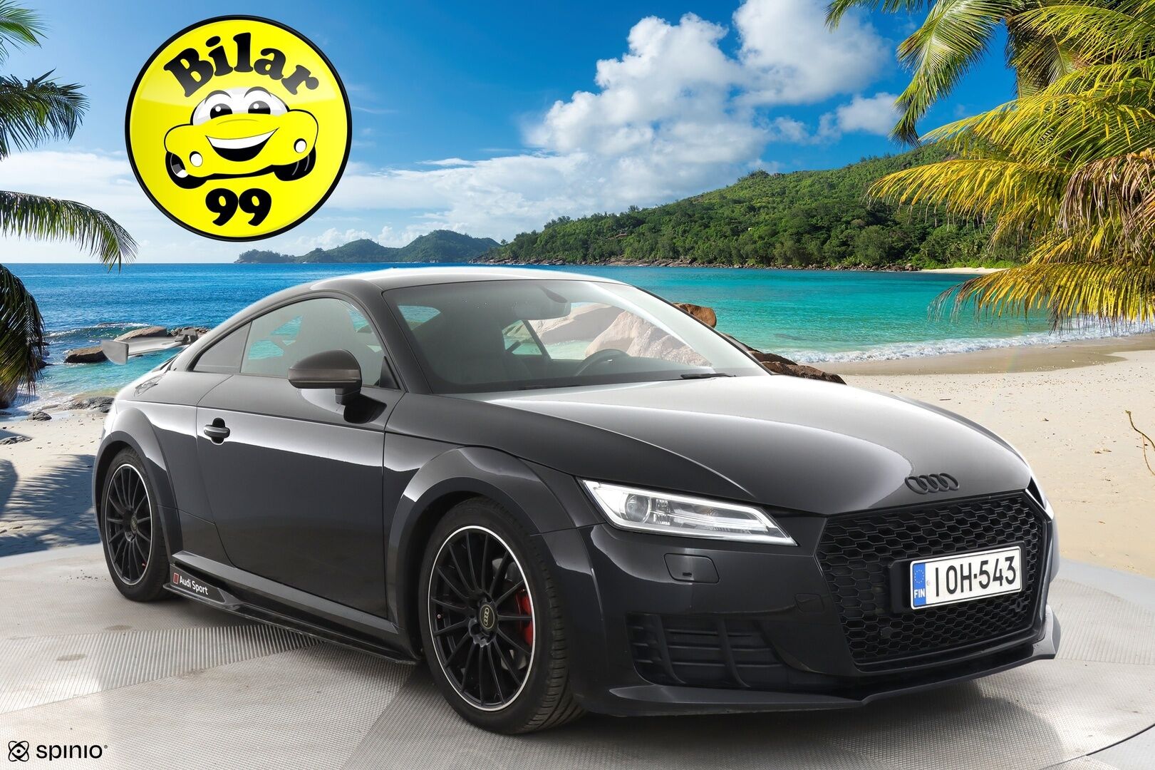 Audi TT 2018 Coupé 1,8 TFSI 132 kW S tronic / Tähtikatto / RS-Look / Custom-ratti / Vakkari - Siisti yksilö! / Hyvin huollettu - HULLUT AVAJAISHULINAT KORKOTARJOUS 3,29 %