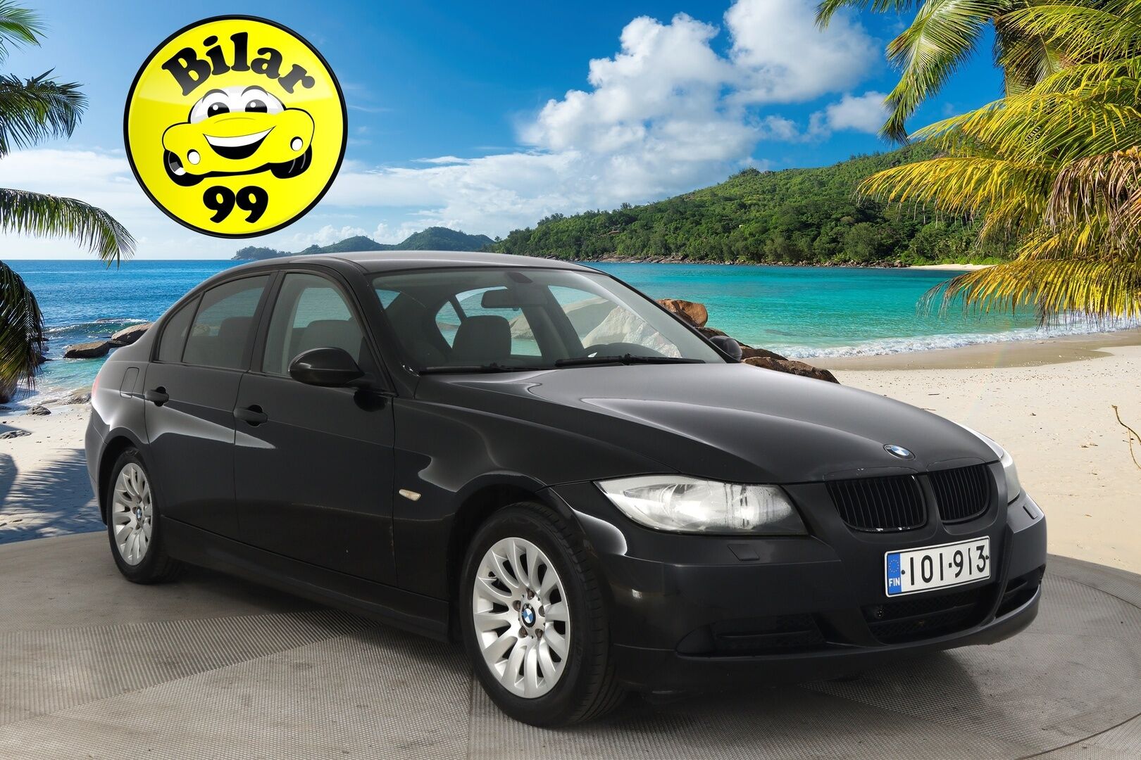 BMW 320 2005 4D 320I SEDAN *Myydään Huutokaupat.com* - *Ilmastointi / Vakkari / 2x Vanteet ja renkaat*
