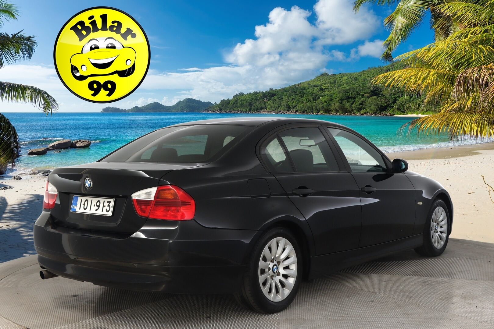 BMW 320 2005 4D 320I SEDAN *Myydään Huutokaupat.com* - *Ilmastointi / Vakkari / 2x Vanteet ja renkaat*