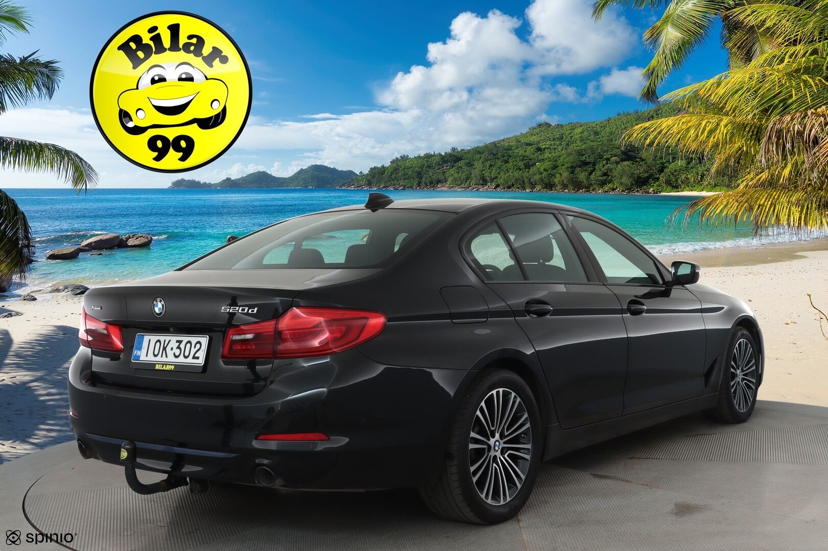 BMW 520 2020 G30 Sedan 520d xDrive Comfort Sport Limited Edition **Webasto / Koukku / HiFi / LED-valot / P.Kamera / Sporttipenkit** - Suomi-auto / Kahdet Renkaat