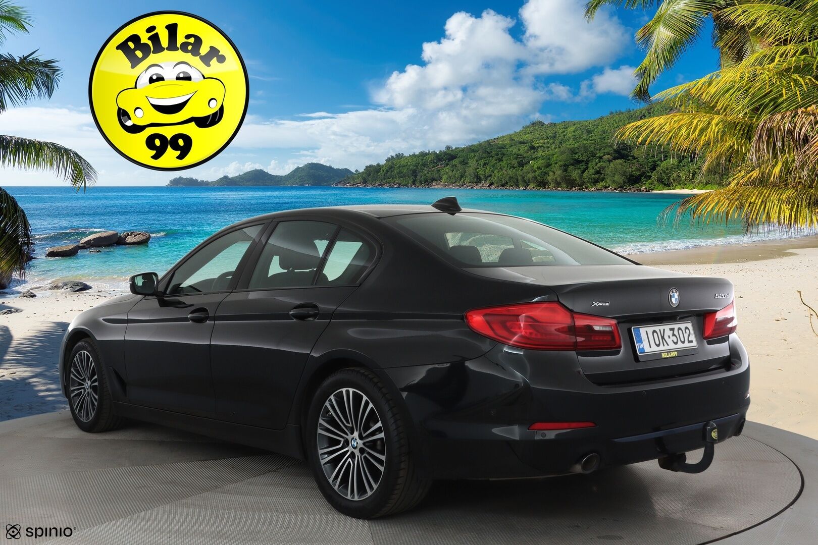 BMW 520 2020 G30 Sedan 520d xDrive Comfort Sport Limited Edition **Webasto / Koukku / HiFi / LED-valot / P.Kamera / Sporttipenkit** - Suomi-auto / Kahdet Renkaat