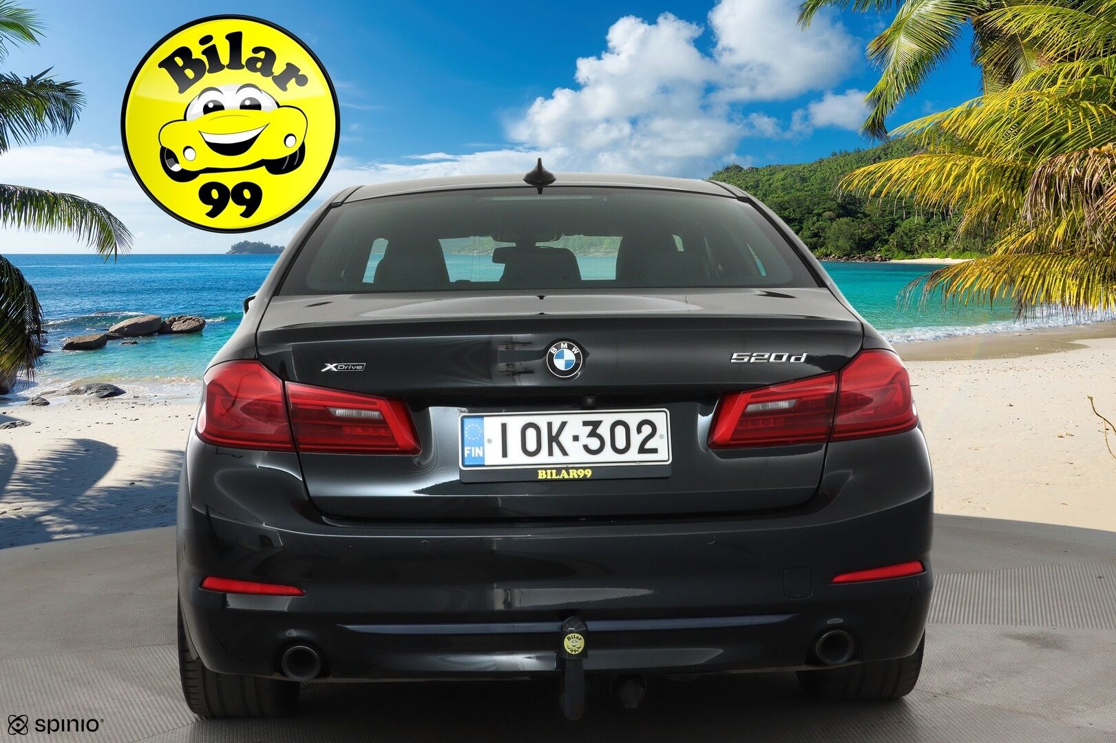 BMW 520 2020 G30 Sedan 520d xDrive Comfort Sport Limited Edition **Webasto / Koukku / HiFi / LED-valot / P.Kamera / Sporttipenkit** - Suomi-auto / Kahdet Renkaat