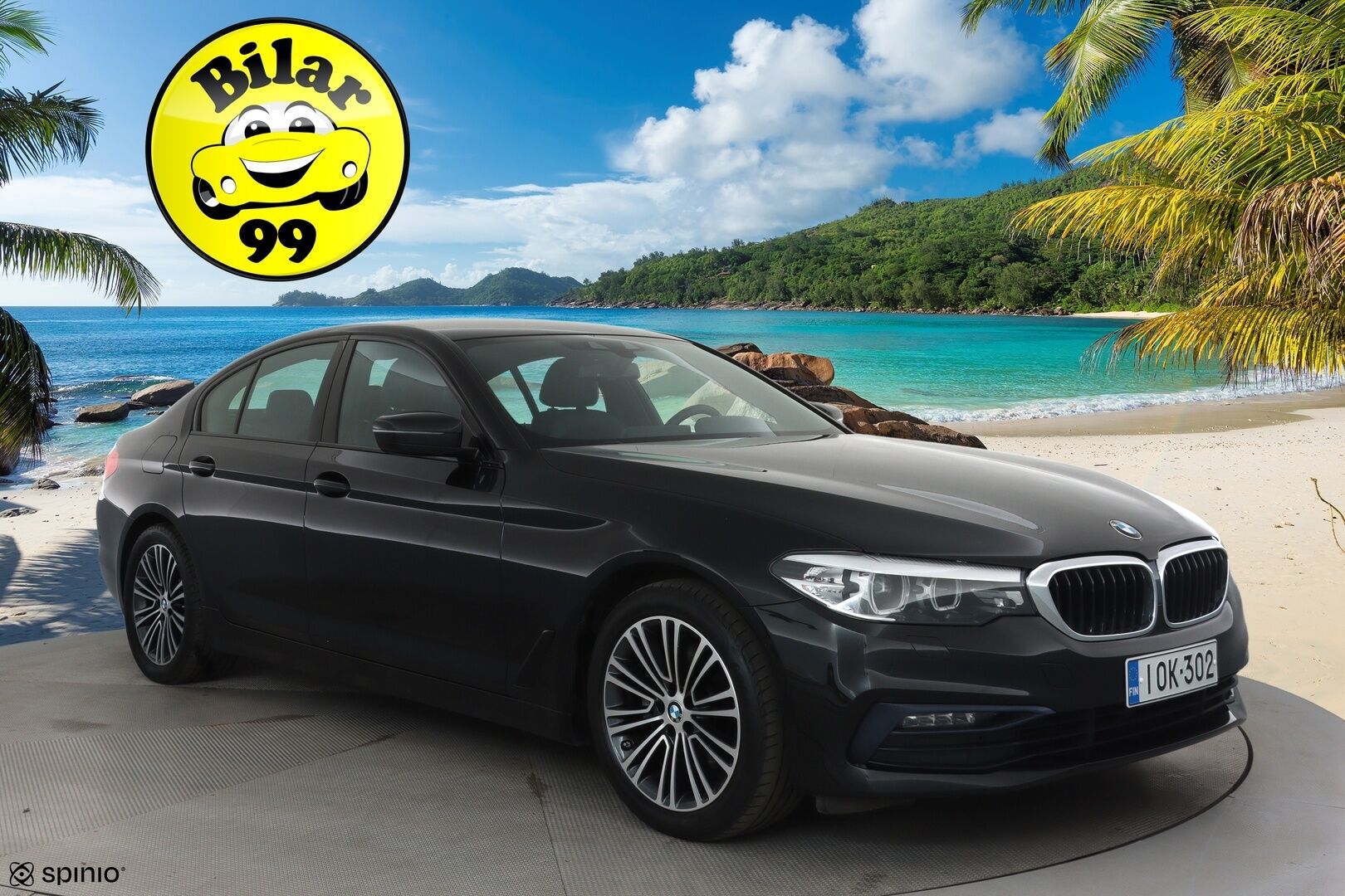 BMW 520 2020 G30 Sedan 520d xDrive Comfort Sport Limited Edition **Webasto / Koukku / HiFi / LED-valot / P.Kamera / Sporttipenkit** - Suomi-auto / Kahdet Renkaat