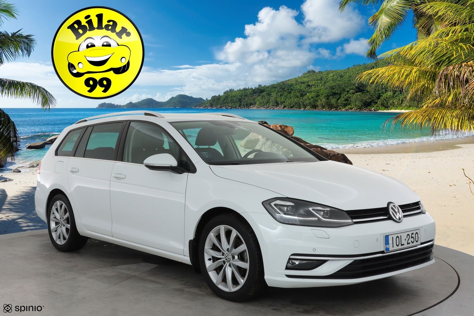 Volkswagen Golf 2019 Variant Highline 1,6 TDI 85 kW DSG **Webasto / Adapt.Vakkari / P.kamera / LED-valot / Navi / Hierova Penkki** - 1-om Suomi-auto / Kahdet Renkaat
