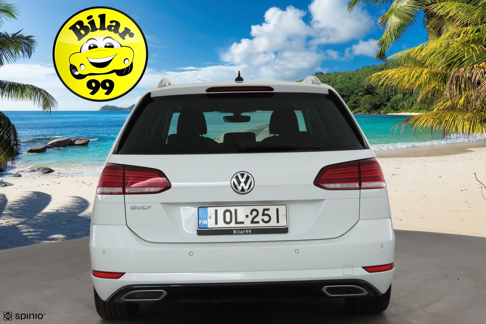 Volkswagen Golf 2019 Variant R-line 1,6 TDI SCR 85 kW DSG * Webasto / ACC / LED / P.Kamera / Digimittaristo / Navi / Keyless * - Suomi-auto / Kahdet renkaat - HULLU BLACKWEEK KORKOTARJOUS 2,49%