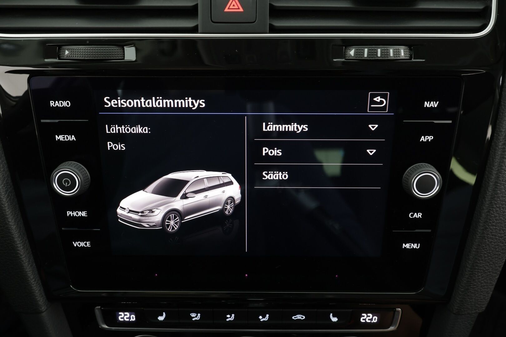 Volkswagen Golf 2019 Variant R-line 1,6 TDI SCR 85 kW DSG * Webasto / ACC / LED / P.Kamera / Digimittaristo / Navi / Keyless * - Suomi-auto / Kahdet renkaat - HULLU BLACKWEEK KORKOTARJOUS 2,49%