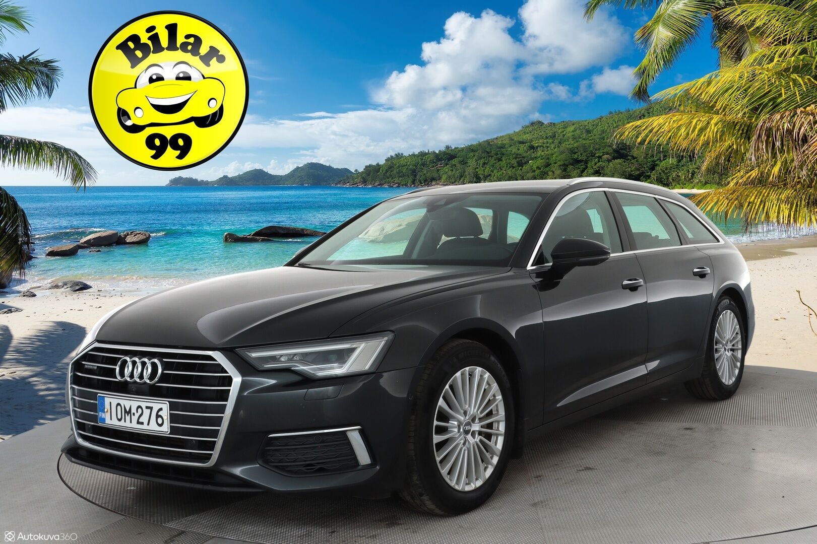 Audi A6 2019 Avant Business Design Launch Edition 45 TDI quattro tiptronic ** Webasto / Koukku / 360° / Matrix-LED / Muistipenkki ** - Suomi-auto / Kahdet Renkaat