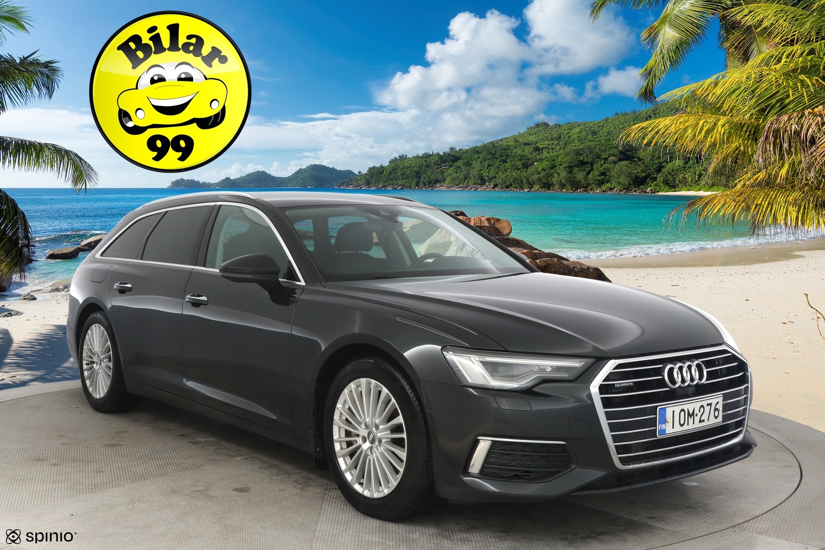 Audi A6 2019 Avant Business Design Launch Edition 45 TDI quattro tiptronic ** Webasto / Koukku / 360° / Matrix-LED / Muistipenkki ** - 3,99% KORKOTARJOUS TÄHÄN AUTOON 21.9. ASTI - Suomi-auto / Kahdet Renkaat / Nahkaverhoilu