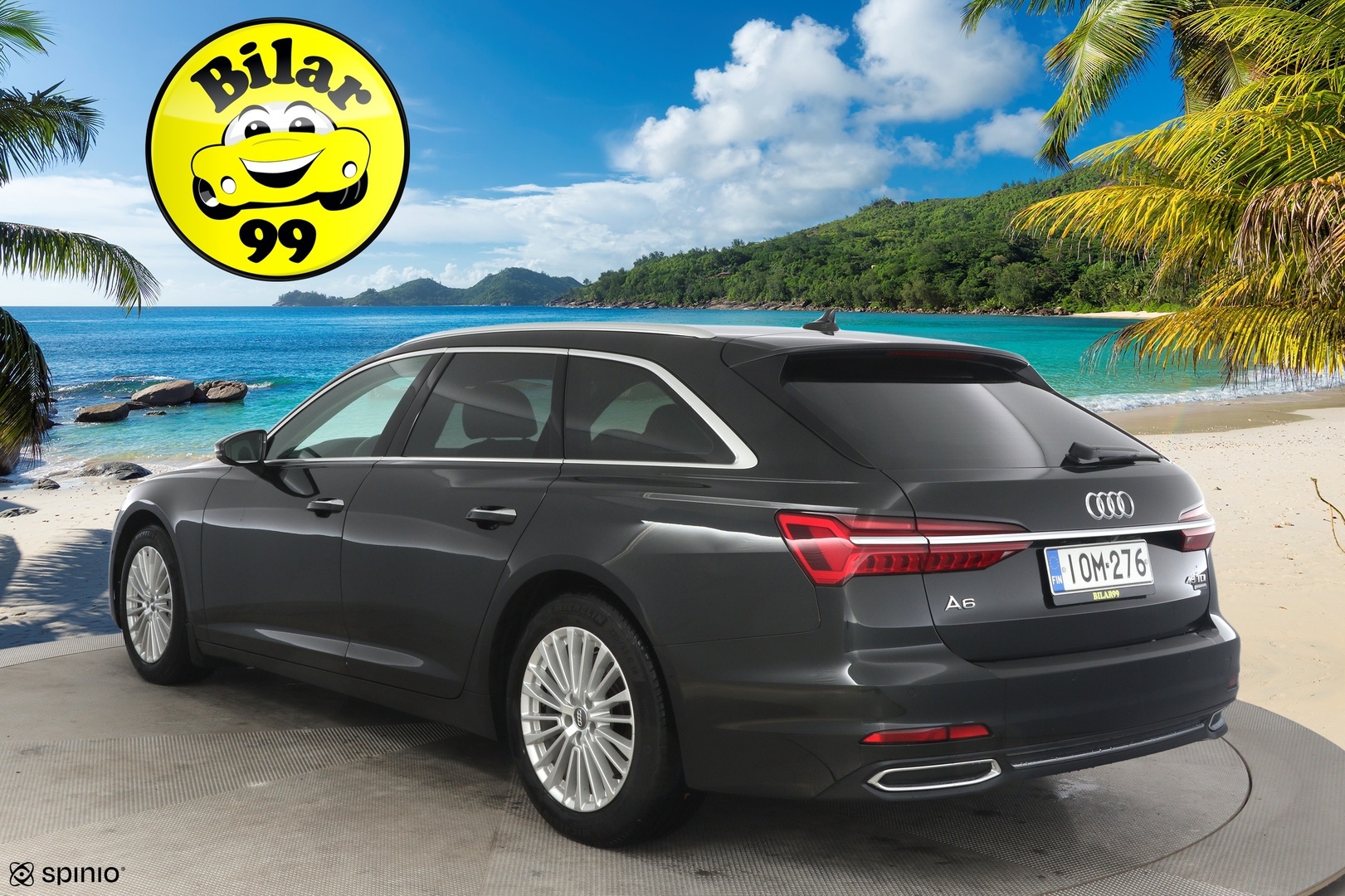 Audi A6 2019 Avant Business Design Launch Edition 45 TDI quattro tiptronic ** Webasto / Koukku / 360° / Matrix-LED / Muistipenkki ** - 3,99% KORKOTARJOUS TÄHÄN AUTOON 21.9. ASTI - Suomi-auto / Kahdet Renkaat / Nahkaverhoilu